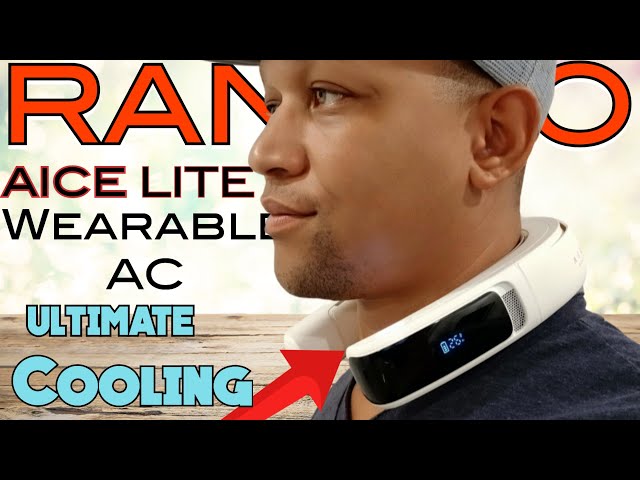 RANVOO AICE LITE, Portable AI Neck Air Conditioner Unboxing & Review!