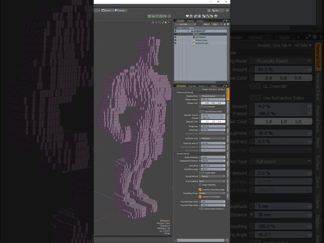 MODO | Create 3D Pixel Art
