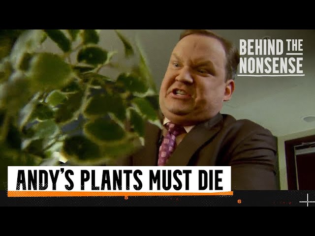 Behind The Nonsense: Andy's Plants Have Seen Too Much | Team Coco