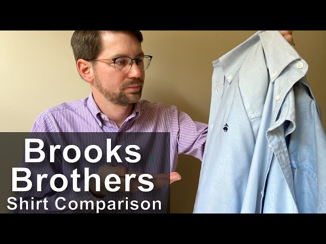 Brooks Brothers Shirt Guide