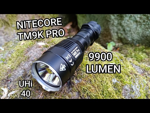 Nitecore TM9K Pro Led Taschenlampe 9900 Lumen UHi40 Review Flashlight keine MT2A Pro MH10 MH12 S