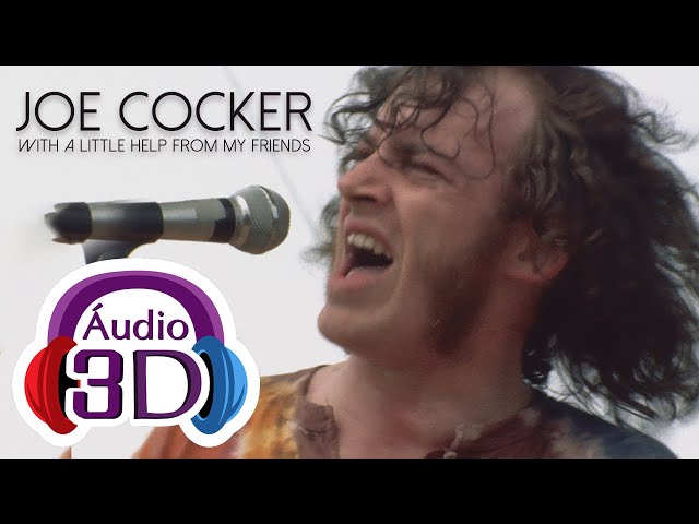 Joe Cocker - With a little help from my friends - 3D Audio | #immersiveaudio
