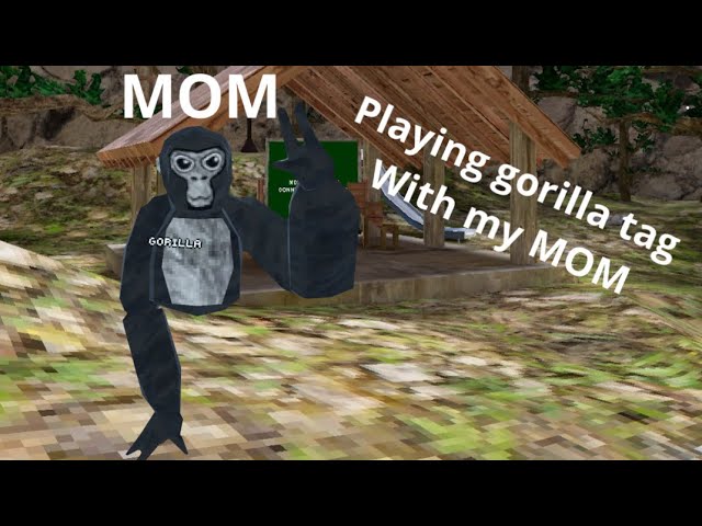 Gorilla tag with my mom (Ft MaMa B)