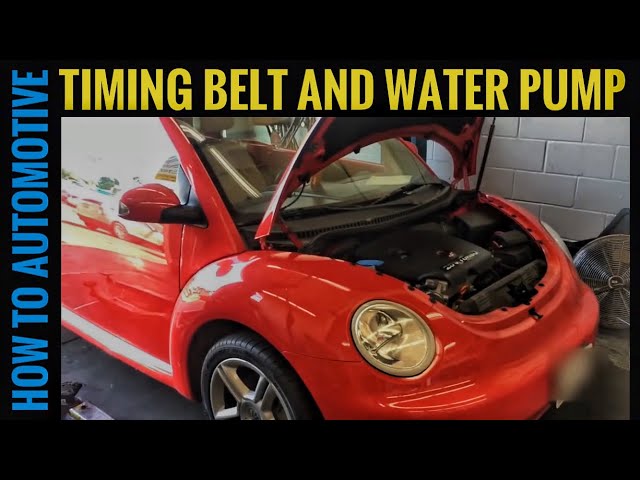 How to Replace the Water Pump and Timing Belt on a 2004 Volkswagen Beetle 1.8 Turbo