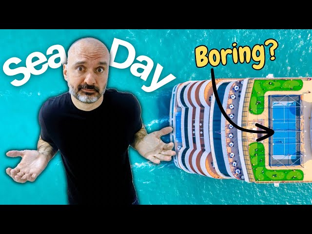 Is a Cruise Ship SEA DAY Boring or Fun? 🤷‍♂️