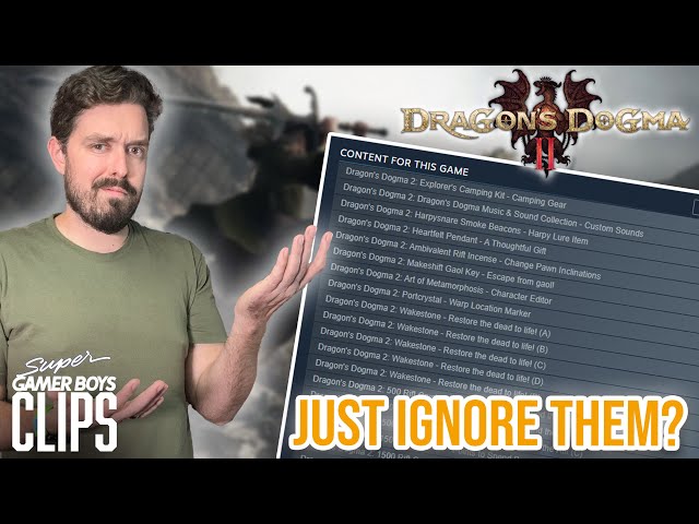 Are Dragon's Dogma 2 Microtransactions That Bad? - SGB Clips