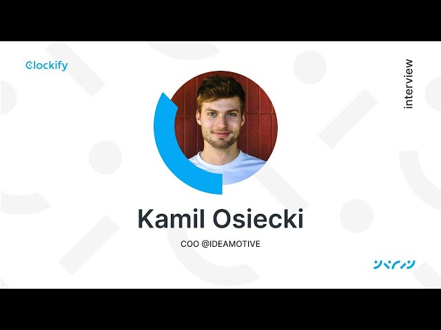 How to achieve efficiency in a remote work setting with COO of Ideamotive | Clockify | EP 06