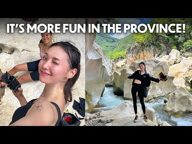 River Trekking in the Philippine Province ⛰️ | Road Trip to Rizal