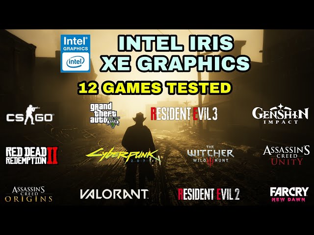 Intel Iris Xe Graphics Test in 12 Games ! 2021