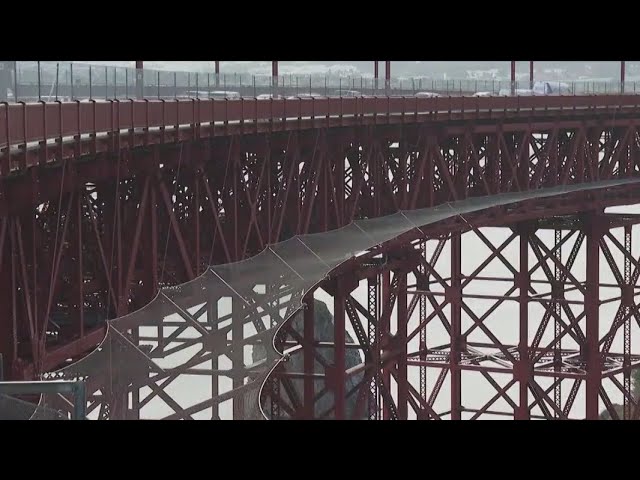Golden Gate Bridge suicide barrier reaches completion