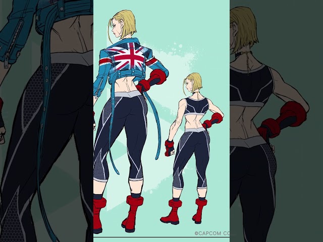Check out the concept art for Cammy’s Street Fighter 6 redesign 🥊🇬🇧 #streetfighter6 #streetfighter