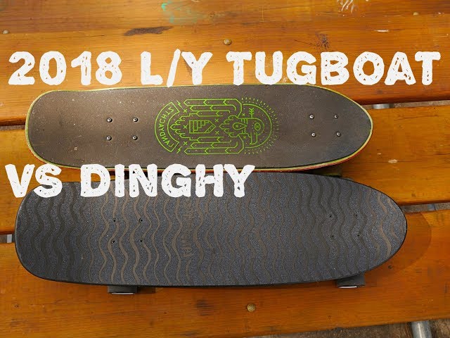 Landyachtz Tugboat / Dinghy cruiser boards Comparison
