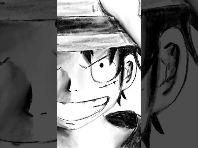 Drawing Luffy (One Piece) | Timelapse