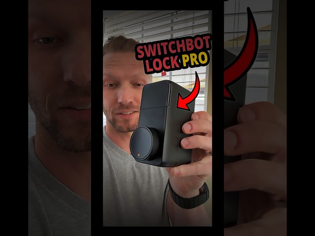 NEW SwitchBot Lock Pro #SmartLock with Matter!
