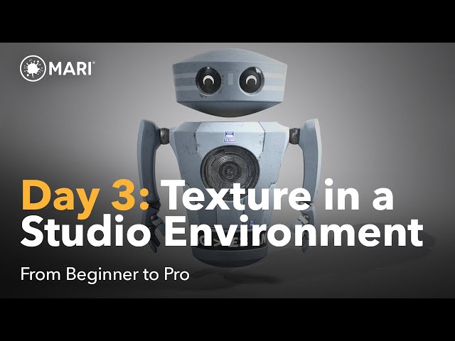 From Beginner to Pro in Mari | Day 3: Texture in a Studio Environment
