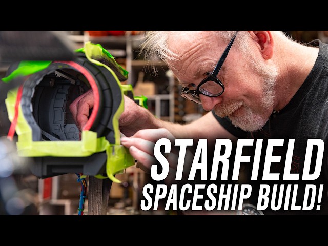 Adam Savage's STARFIELD Spaceship Model: Nuts and Volts!