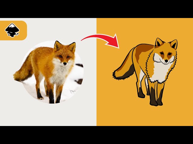 Tracing An Image In Inkscape | Pen Tool Line Art Tutorial