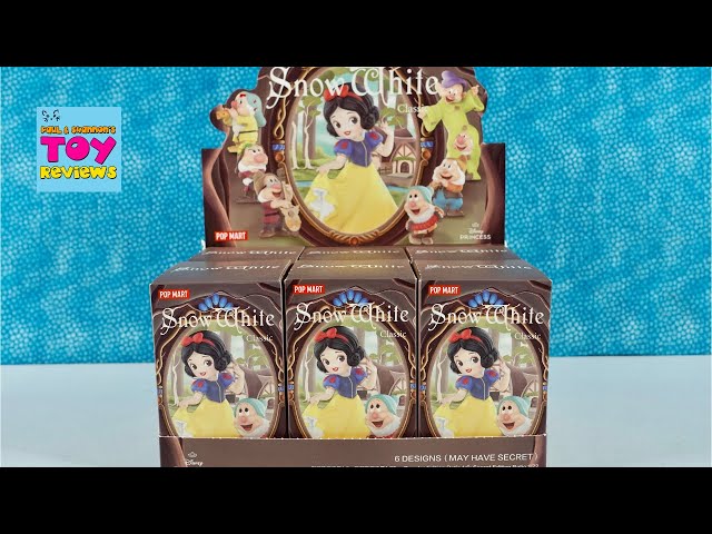 Disney Snow White Pop Mart Blind Box Figure Unboxing | PSToyReviews