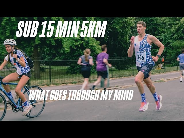 SUB 15 MINUTE 5K! MY THOUGHTS THROUGHOUT THE RACE