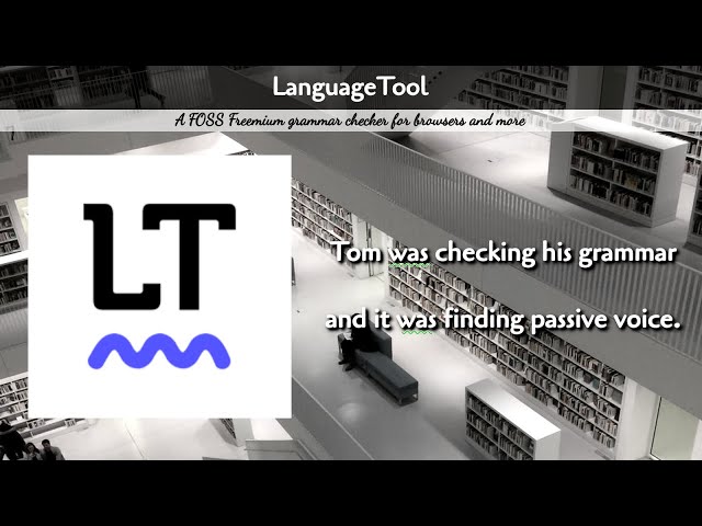 Language Tool - FOSS Grammarly Alternative