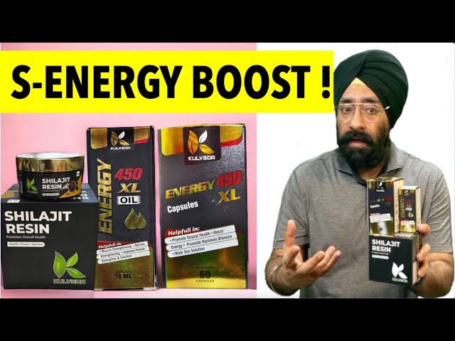 Solution for Low Libido, Erectile dysfunction & premature ejection - Kulveda (Energy 450 XL Combo)