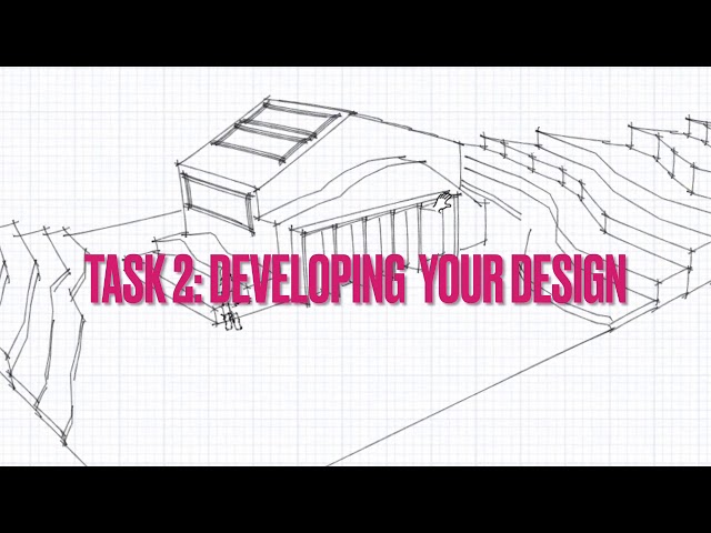 Design and Technology GCSE: Architecture project Lesson 4, digital modelling in SketchUp