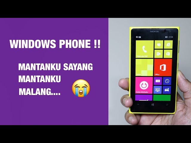 Ngobrolin Mantan — Apa Kabar Windows Phone..??