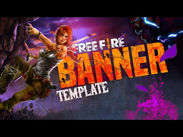 Top 5 Gaming Banner Template No Text  | Free Fire Banner Template | Free Download