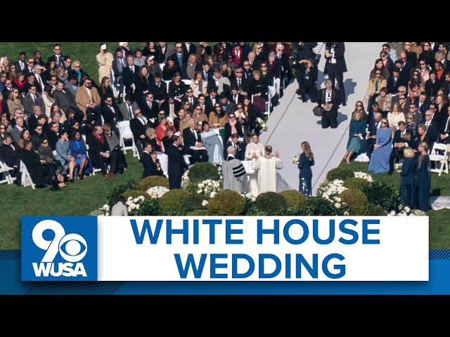 History will be made as Naomi Biden says "I do" on the South Lawn of the White House
