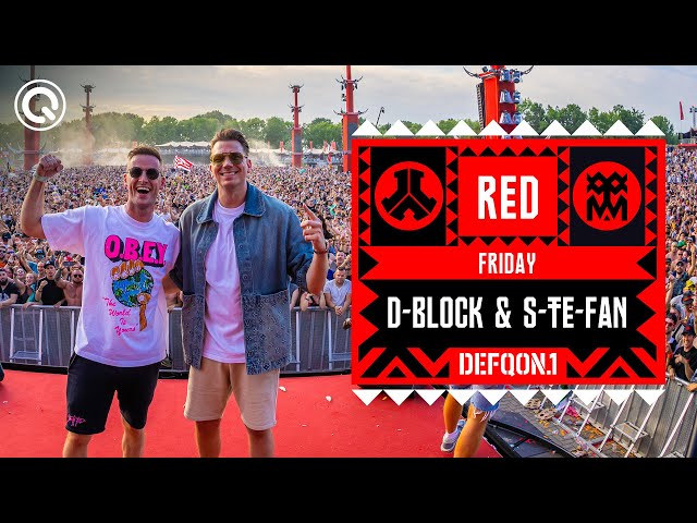 D-Block & S-te-Fan I Defqon.1 Weekend Festival 2023 I Friday I RED