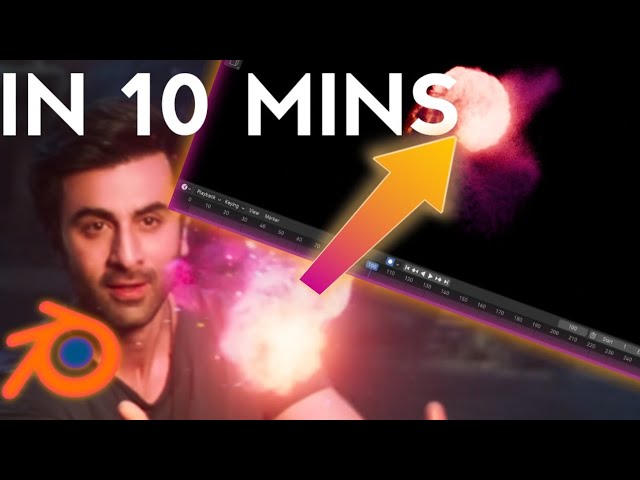 "Creating a Brahmastra Fireball in Blender: Step-by-Step Tutorial"| IN JUST 10 MINUTES