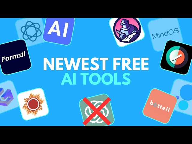 JUST LAUNCHED! Don't Miss Out On These NEW & FREE AI Tools