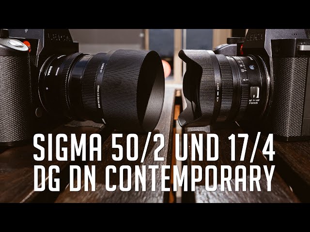 Sigma 17mm f/4 and 50mm f/2 DG DN Contemporary Review at Hafencity Hamburg
