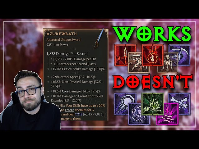 This Is Why We NEED PTRs Every Season | Azurewrath is Bugged on the Necromancer
