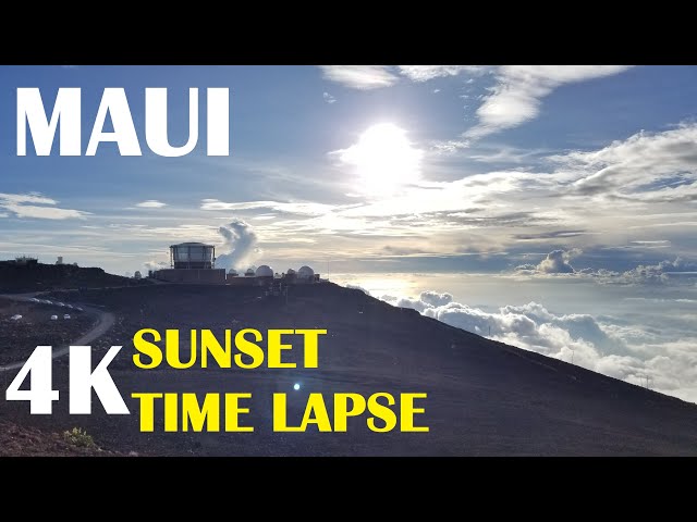 Haleakala SUNSET TIME LAPSE - AKASO Brave 7 4K Sample