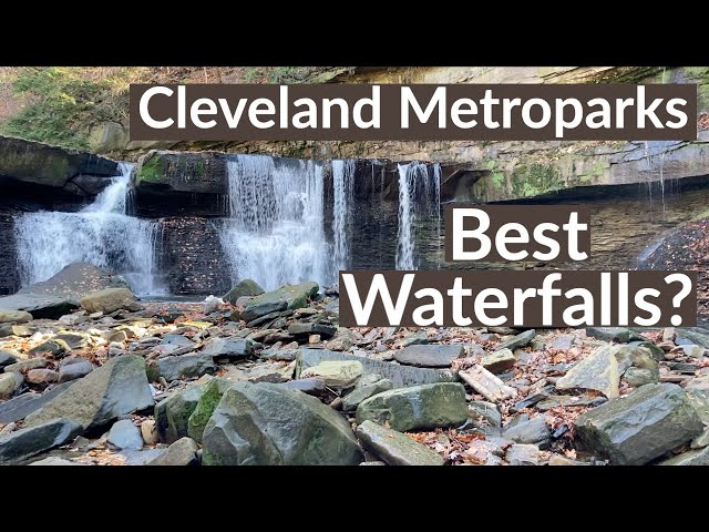 7 waterfalls in the Cleveland Metroparks' Bedford Reservation