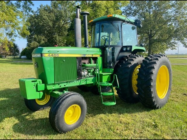1991 John Deere 4455 2WD Quad Range with 2767 Hours Sold on Ohio Auction Saturday 12/9/23