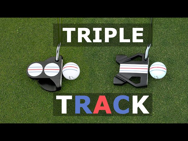 The triple track putter will change your putting style and give 27% more accuracy