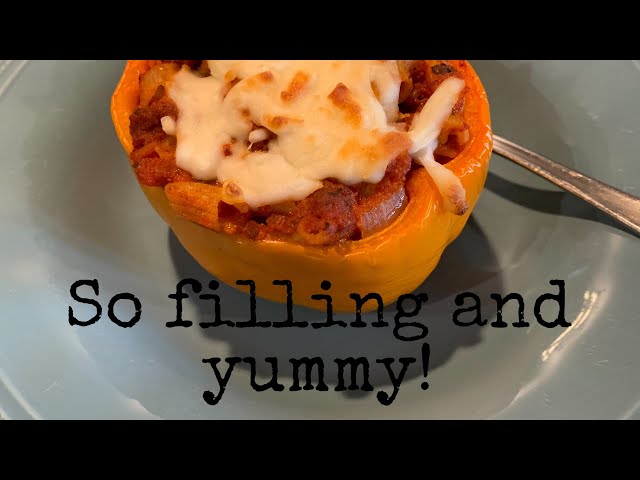 Lasagna Style Stuffed Peppers Recipe - Large Family