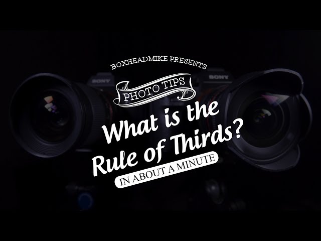What is the rule of thirds? - Photography