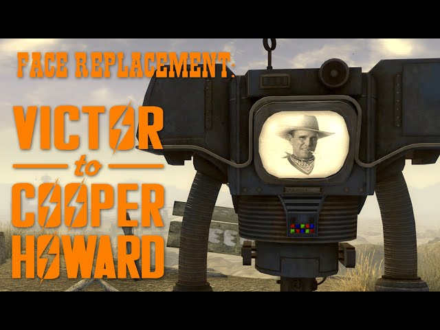 Victor to Cooper Howard - Face Replacement (Fallout New Vegas Mod)