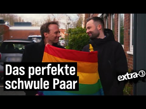 Johannes Schlüter: Das perfekte schwule Paar | extra 3 | NDR