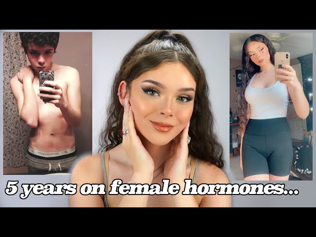 Transgender HRT Update - (Male to Female Hormone Replacement Therapy) *including body clips*