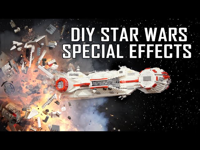 LEGO + Firework + Slow Mo = STAR WARS! - Ballistic High-Speed