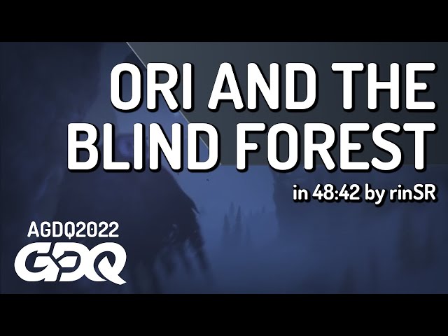 Ori and the Blind Forest by rinSR in 48:42 - AGDQ 2022 Online