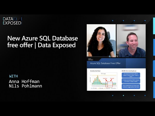 New Azure SQL Database free offer | Data Exposed
