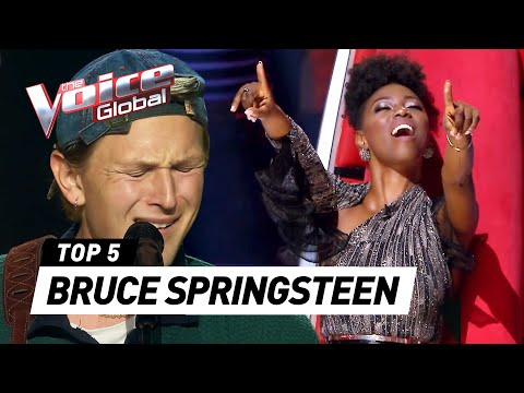 Incredible BRUCE SPRINGSTEEN Blind Auditions on The Voice