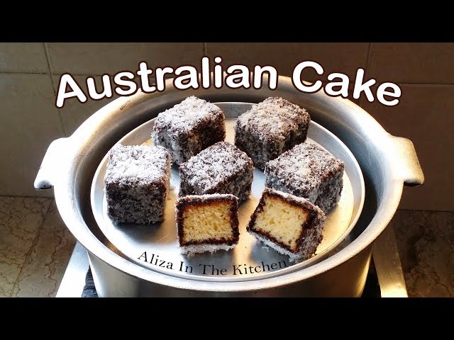 Chocolate Lamingtons Cake - Cake Recipe - Cake Recipe Without Oven - Aliza In The Kitchen