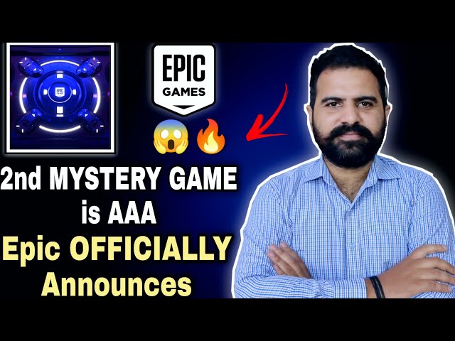 Epic Officially Announces 2nd MYSTERY GAME is AAA Title😱 - IEG