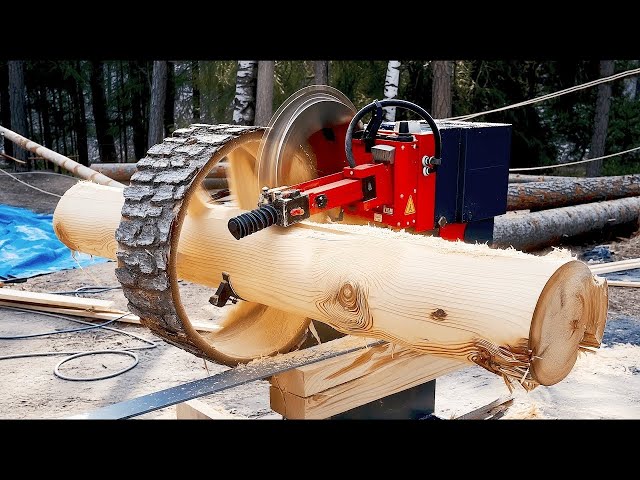 This Man's Shocking Woodworking Technique Is Worth Seeing - Most Satisfying Wood Machines